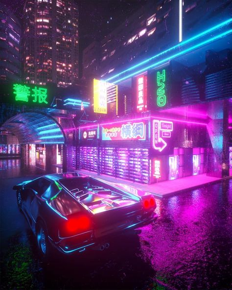 Pink Cloud Summer, Cyberpunk Bar, Vapour Wave, Japanese Cyberpunk, Cyberpunk Vaporwave, Vaporwave Clothing, Cyberpunk Street, Vaporwave Cyberpunk, Future Retro