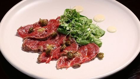 Beef Carpaccio Cold Buffet Ideas, Carpaccio Recipe, Cold Buffet, Gourmet Meat, Dry Aged Beef, Beef Carpaccio, Meat Delivery, Premium Meat, Buffet Ideas