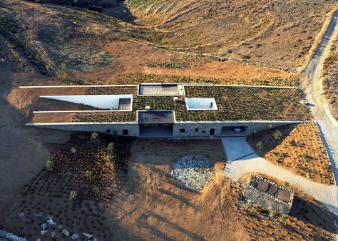 underground architecture | ... sustainable architecture, underground house, deca architecture, Greece Bionic Architecture, Case Sotterranee, Underground Building, Underground Living, Greece House, Earth Sheltered Homes, Earth Sheltered, Underground Homes, Mediterranean Landscaping