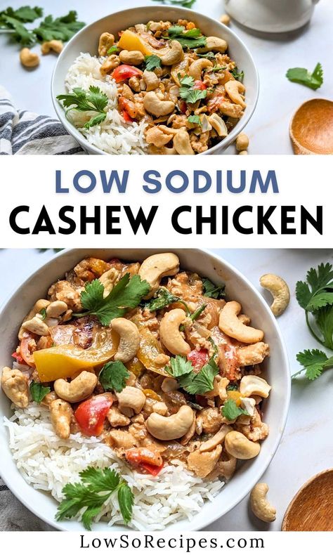 Low Sodium Cashew Chicken Low Carb Dash Diet Recipes, Menieres Disease Diet Food, Low Sodium Chinese Recipes, High Protein Low Sodium Recipes, Salt Free Diet Low Sodium Chicken Recipes, Low Sodium Low Calorie Meals, No Salt Chicken Recipes, Gluten Free Low Sodium Recipes, Low Sodium Teriyaki Sauce Recipe