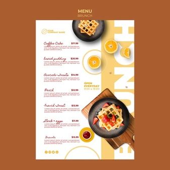 Menu Ideas Restaurant, Brunch Menu Design, Restaurant Menu Ideas, Menu Design Restaurant, Italian Food Menu, Menu Design Layout, Healthy Restaurant Food, Menu Design Inspiration, Cafe Menu Design