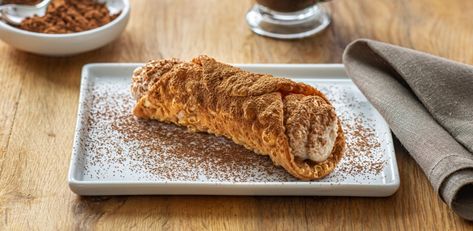 Tiramisu Cannoli Ricotta | Galbani Cheese Canolli Filling, Tiramisu Cannoli, Tiramisu Filling, Homemade Cannoli, Authentic Italian Recipes, Rigatoni Recipes, Cannoli Filling, Cannoli Recipe, Ricotta Recipes