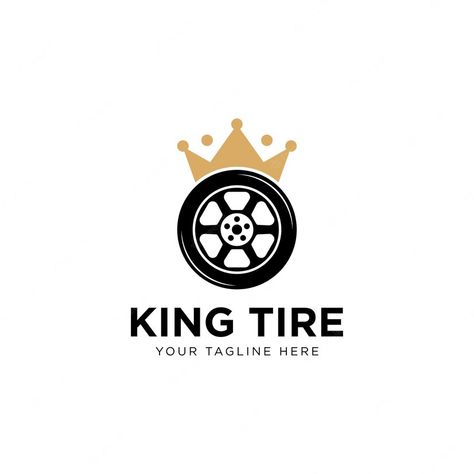 Premium Vector | King tire vector logo template this design use crown symbol suitable for transportation Tire Logo Design, Tires Logo, Tire Vector, Crown Symbol, Crown Logo, Circle Logos, App Logo, King Logo, Logo Templates