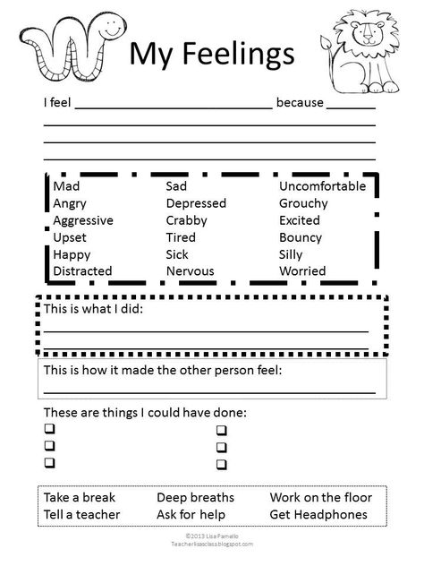 Intervention Plan Freebie- Identify feelings and problem solving strategies Identifying Feelings, Cbt Worksheets, Individual Counseling, Problem Solving Strategies, Behavior Interventions, Elementary Counseling, Elementary School Counseling, Child Therapy, School Social Work