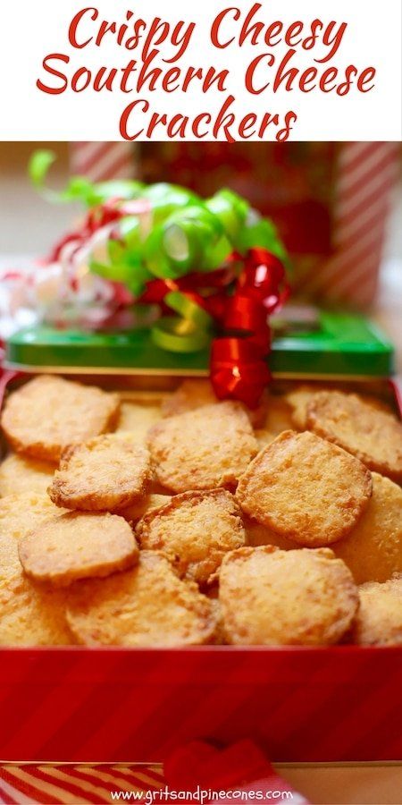 Southern Snacks, Melts Recipes, Snacks Christmas, Hashbrown Casserole, Crispy Cheese, Homemade Crackers, Cheese Straws, Small Food Processor, Cracker Recipes