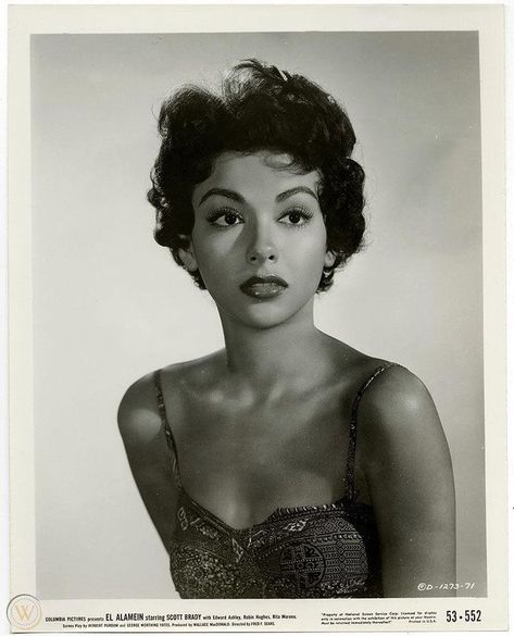 Back in Time🤍 on Instagram: “| Rita Moreno circa #1953 Born : December 11 #1931 Age : 88 #funfact 💄 Rita Moreno is one of the very few performers to win an Oscar, an…” Portret Feminin, Dorothy Dandridge, Collage Foto, Reference Photos For Artists, Rita Moreno, Vintage Hollywood Glamour, Face Drawing Reference, Female Reference, Human Reference