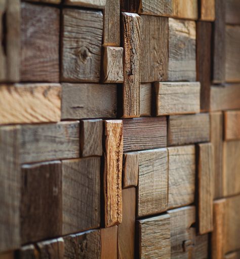 Reclaimed and Recycled wood wall decor sold in easy to install wall panels and pre-boxed barnwood packages Wood Brick Wall, Recycled Wood Wall, Couch Wall Decor, Couch Wall, Reclaimed Wood Headboard, Wood Wall Design, Edinburgh Airport, Faux Walls, Wood Walls