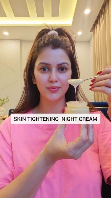 Face Massage For Skin Tightening, Big Pores On Face, Night Cream For Glowing Skin, Night Skin Care, Tighten Facial Skin, Big Pores, Ayurvedic Skin Care, Skin Tightening Cream, Natural Skin Care Remedies