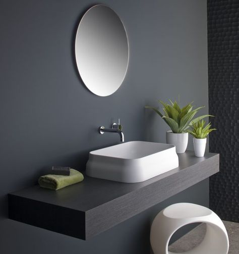 Toilet Basin Design, Wash Basin Design Modern, Basin Design Modern, Wash Basin Ideas, Modern Wash Basin, Shed Bathroom, Toilet Rooms, Wash Basin Design, Basin Ideas