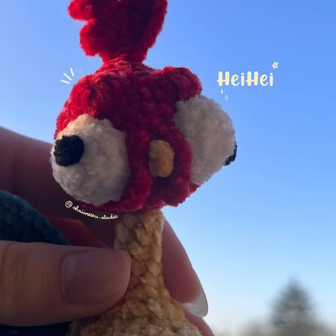 GIVEAWAY + PATTERN RELEASE -CLOSED- ⊹⁺ My Hei Hei pattern is now out on my etsy and ribblr !!! ⊹⁺ I’m so excited to finally share this pattern with y’all !!! I’ve been wanting to do it for a while and it took me a while, but I’m glad I did it !! I hope you’ll like it as much as me ૮꒰ ˶• ༝ •˶꒱ა ♡ Thanks so much to all the testers for their help ! You’ve done an excellent job in a very short time !! Everyone is so talented, make sure to go check them out (that’s an order!) !! ໒꒰っ˕ -｡꒱১ ... Crochet Hei Hei, Morph Treasure Planet, Crochet Moana, Treasure Planet, Red Birds, I Did It, Crochet Patterns Amigurumi, Moana, Crochet Ideas