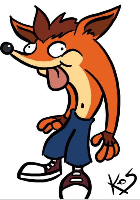 Crash Bandicoot Drawing, Crash Bandicoot Art, Crash Bandicoot Tattoo, Crash Bandicoot Characters, Crash Bandicoot, Cute Games, Angel And Devil, Anime Artwork Wallpaper, Anime Artwork