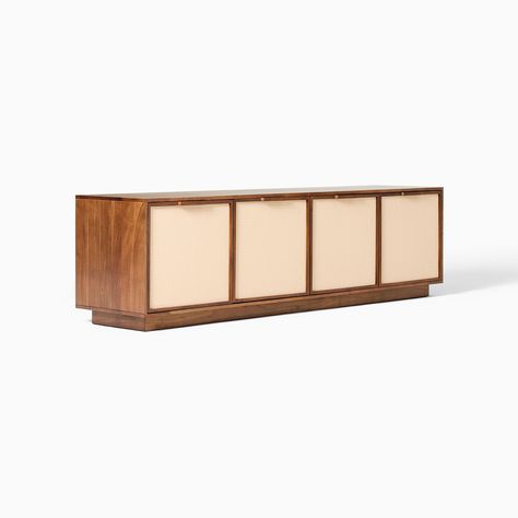 douglas-media-console-h12582 Mid Century Media Cabinet, Japanese Cabinet, Low Sideboard, Mid Century Modern Colors, Cabinet Tv, Wall Mirror With Shelf, West Elm Kids, Kuwait City, Outdoor Gifts