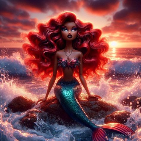 Mermaid kisses and starfish wishes. #thelittlemermaid #explorepage✨ #blackcreatives #mermaidlife Mermaid Kisses, Mermaid Life, The Little Mermaid, Starfish, Mermaid, Quick Saves