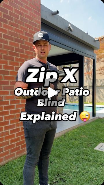 Galaxy Blinds // blinds • curtains • shutters on Instagram: "Our newest favourite blinds - Zip X

Simply the best quality @blinddesigns_sa 

Enclose your patio today - just do it 😃

@dr.mo_g 

#blinds #patio #love #design #patioliving #patioblinds #copperleaf #lovely #patiogoals #family" Outdoor Blinds Patios, Exterior Blinds, Patio Blinds, Blinds Curtains, Outdoor Blinds, Simply The Best, Outdoor Fireplace, Love Design, Curtains With Blinds