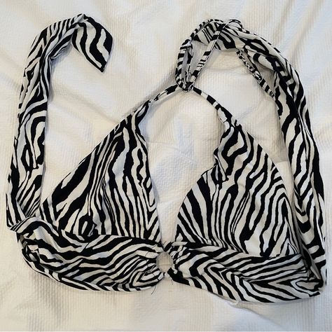 Brand New Zebra, Print Crop Top Fits Like A Medium Zebra Print Crop Top, Zebra Print Top, Crop Top Fits, Tie Crop Top, Workout Crop Top, Crop Top Outfits, Print Crop Tops, Print Top, Zebra Print