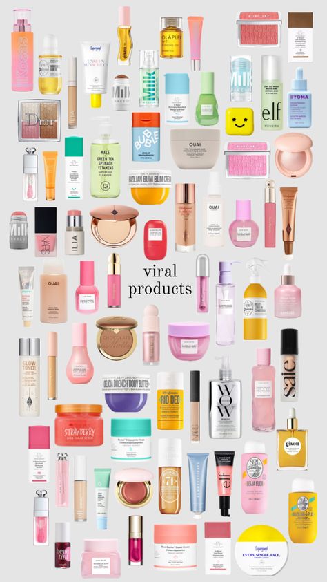 Makeup Shuffles, Ouai Products, Viral Products, Sephora Skin Care, Diy Cardboard, Skincare Makeup, Sephora Makeup, Christmas List, Skincare Products