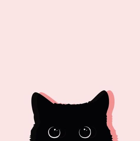 Cat Drawing Tumblr, Wallpaper Interesting, Aesthetic Tumblr Backgrounds, Cats Tumblr, Funny Cat Wallpaper, Pink Wallpaper Backgrounds, Cat Background, Aesthetic Cat, Wallpaper Tumblr