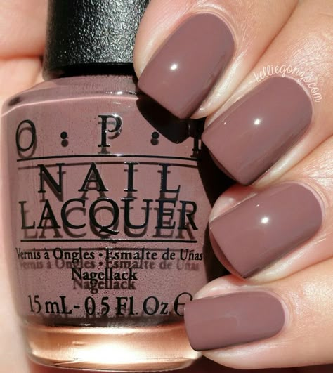 opi taupe purple polish Beach Nail Designs, Unghie Sfumate, Brown Nail Polish, Brown Nail, Nagellack Trends, Fun Nail Colors, Nail Color Trends, Nail Colour, Fall Nail Colors