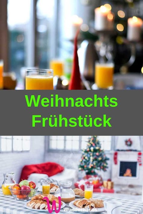 Liebevolle Ideen für das Frühstück zu Weihnachten. Für Erwachsene und Kinder ist etwas dabei. #weihnachten #weihnachtsessen #frühstück #frühstücksideen Christmas