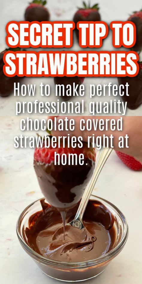 Chocolate Covered Strawberries Recipe, Dipped Strawberries Recipe, Romantic Chocolate, Easy Chocolate Dessert, Chocolate Covered Strawberry Recipe, Chocolate Covered Strawberries Bouquet, Chocolate Covered Fruit, Chocolate Covered Treats, Candy Recipes Homemade