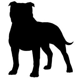 Staffordshire Terrier Drawing, Staffordshire Bull Terrier Tattoo Design, Staffordshire Bull Terrier Drawing, Staffy Dog Illustration, Stafford Bull Terrier, Staffordshire Bull Terrier Art, Pitbull Silhouette, Staffordshire Bull Terrier Silhouette, Silhouette Printables