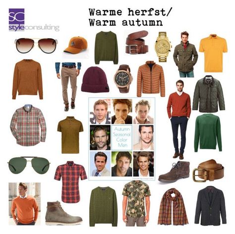 Autumn Seasonal Color Analysis, Mens Fall Outfits, Light Autumn, Warm Fall Outfits, Deep Autumn Color Palette, Soft Autumn Color Palette, Gucci Adidas, Autumn Tones, Emo Men