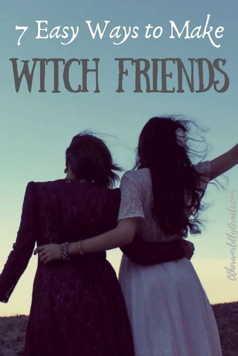 7 Simple Ways to Make NEW Witch Friends Without Joining a Coven Celtic Witch Aesthetic, Christian Witch, Witch Aesthetics, Witchy Friends, Solitary Witch, Witches Dance, Werewolf Stories, Celtic Pagan, Witchy Tips