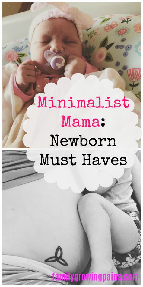 After having 4 kids, I know all about newborn must have items. You don't need tons of items to make your newborn baby happy. Minimalist moms rejoice, you can have a baby on a budget without buying too many baby items. Newborn Must Haves, Baby Items Must Have, Newborn Baby Items, Minimalist Parenting, Newborn Needs, Baby Sleep Problems, Foto Baby, Baby Must Haves, Pregnant Mom