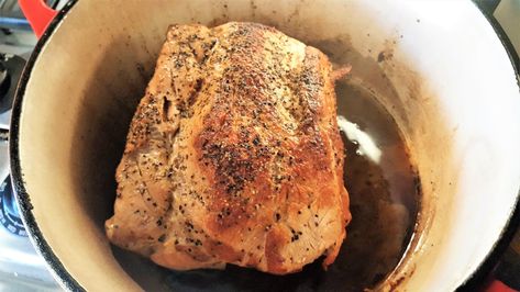 Dutch Oven Pork Roast – Simply Sundays Pork Roast In A Dutch Oven, Pork Roast In Cast Iron Dutch Oven, Dutch Oven Pork Roast Recipes, Pork Roast In Dutch Oven Recipe, Dutch Oven Pork Loin Recipes, Pork Roast Dutch Oven Recipes, Pork Roast Dutch Oven, Stew In Dutch Oven, Dutch Oven Pork Loin