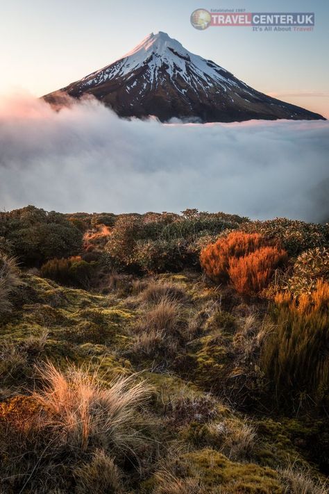 Taranaki New Zealand, Mount Taranaki, New Zealand Landscape, New Zealand Travel, Landscape Pictures, Beautiful Landscapes, Places To See, Beautiful Nature, Places To Travel