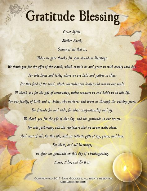 Prayers Of Gratitude, Thanksgiving Time, Thanksgiving Prayer, Opening Prayer, Set Intentions, Healing Magic, Wiccan Spell Book, Witchcraft For Beginners, Thanksgiving Quotes