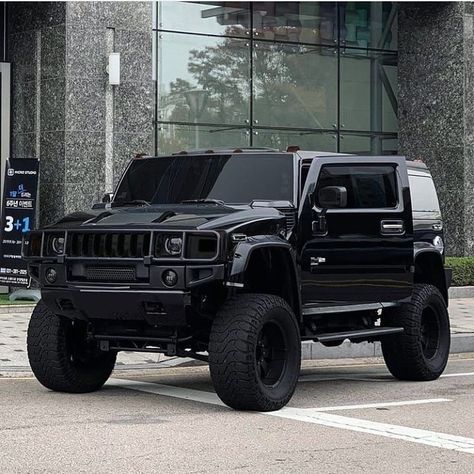 Black Hummer, Hammer Car, Hummer Truck, Мотоциклы Cafe Racers, Black Truck, Hummer Cars, Hummer H3, Dream Cars Jeep, Hummer H2