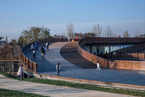 Sloped Landscape, Infrastructure Design, Landscape Architecture Plan, Dna Design, Leisure Center, Urban Landscape Design, Hardscape Design, Community Centre, Public Realm