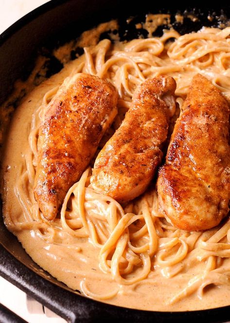 New Orleans Chicken Lazone Pasta New Orleans Chicken, Chicken Lazone Pasta, Chicken Lazone, Spicy Chicken Pasta, Creamy Chicken Pasta Recipes, Recipes Spicy, Chicken Pasta Dishes, Pastas Recipes, Pasta Chicken