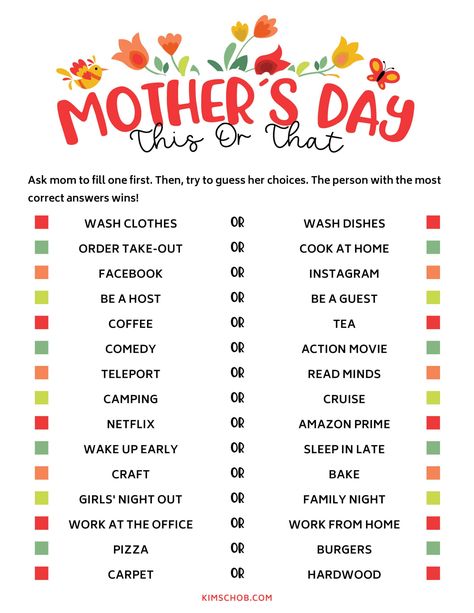 Make Mother’s Day a fun time for the whole family with these FREE printable Mother’s Day Games. Your entire family will have a blast! Games For Mother’s Day Party, Fun Mother's Day Games, Games For Mother's Day, Funny Mother’s Day Games, Games For Mothers Day Fun, Church Mother’s Day Games, Mothers Day Games For Adults, Activities For Mothers Day, Mother’s Day Activities