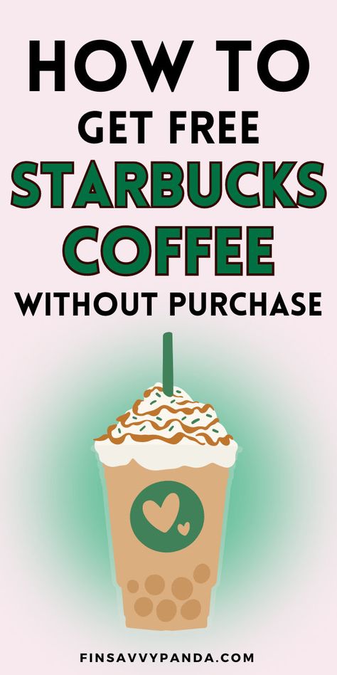 Shoutout to all coffee lovers! Learn how I get free Starbucks drinks and save money every day. This pin reveals the best Starbucks hacks for scoring free coffee and earning free gift cards. Whether you're looking to cut costs or just enjoy your daily brew without the expense, these tips will perk up your routine! Free Starbucks Drinks, Free Starbucks Gift Card, Starbucks Hacks, Starbucks Drinks Recipes, Starbucks Gift Card, Starbucks Gift, At Starbucks, Big Bucks, Free Coffee