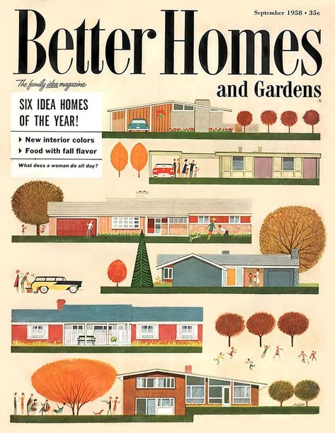 A Look Into the Northern California Ranch Style Home Mid Century Modern Color Scheme, Mid Century Modern Homes Exterior, Better Homes And Gardens Magazine, Mid Century Modern Colors, Mid Century Architecture, Ranch Style Home, Homes And Gardens, Mid Century Modern House, Vintage Magazines