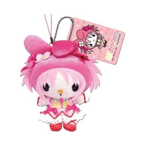 Hello Kitty Keychain, Kawaii Core, Puella Magi, Kawaii Plushies, Hello Kitty Items, Puella Magi Madoka Magica, Madoka Magica, Cute Little Things, Rilakkuma