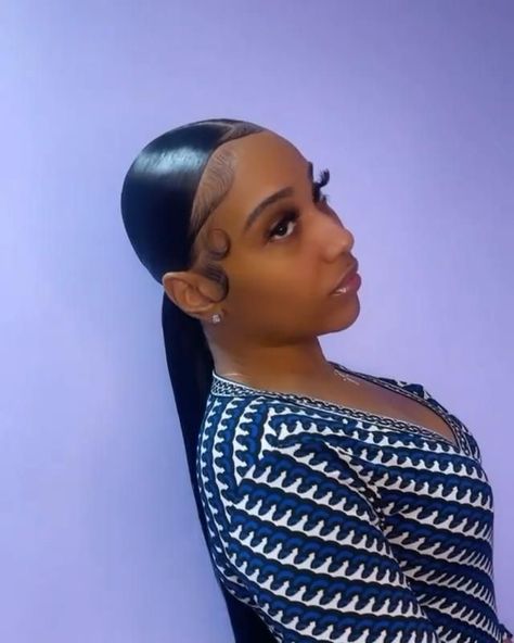 Middle Party Low Ponytail, Low Ponytail Hairstyles For Black Women Weave Middle Part, Middle Part Ponytail Weave Black Women, Middle Part Slick Ponytail Weave, Wing Install Hairstyles, Low Middle Part Ponytail Black Women, Ponytail Hairstyles For Black Women Middle Part, Middle Part Hairstyles Ponytail, Middle Part Straight Ponytail