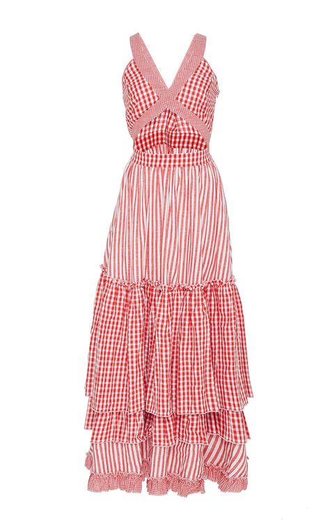 Gul Hurgel, Curvy Summer Outfits, Gingham Dress, Cut Work, Upcycle Clothes, Playing Dress Up, Moda Operandi, Wedding Guest Dress, Fashion Collection