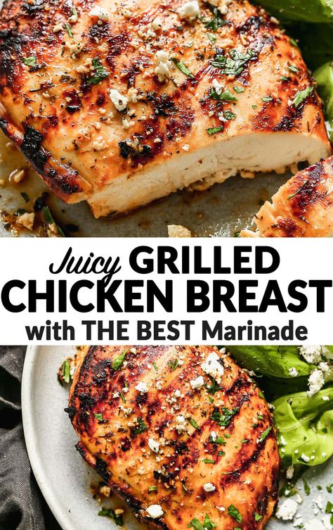 Best Grilled Chicken Breast, Chicken Breast Marinade Recipes, Best Grilled Chicken, Grilled Chicken Breast Recipes, Grilled Chicken Marinade, Grilled Chicken Tenders, Bbq Chicken Breast, Grilled Chicken Breast, Chicken Marinade Recipes