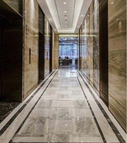 Italian Marble is one of the most famous stones in the world. This marble has been quarried for centuries, due to its background and soft veins and is a timeless stone, perfect for any traditional or contemporary flooring design. #italianmarble #italian #marble #marbledesign #marbledecor #marblefloor #marbleflooring #design #decor #floor #flooring #home #homedesign #homedecor #homefloor #homeflooring #architect #architecture #interior #interiordesign #exterior #exteriordesign #italiandesign Lobby Marble Design, Marble Corridor Design, Lift Lobby Flooring Design, Corridor Flooring Design, Lobby Floor Design, Lobby Tiles, Marble Floor Design, Luxury Marble Flooring, Elevator Lobby Design