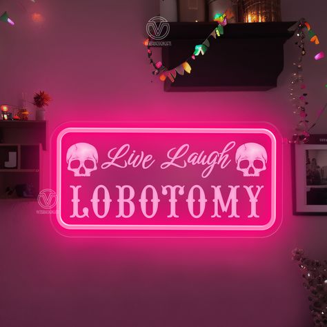 Scary Home Decor, Spooky Living Room Aesthetic, Goth Signs Decor, Horror Room Ideas Home Decor, Creepy Cute Decor, Gothic Room Decor Ideas, Pastel Goth Room Ideas, Pastel Goth Bedroom, Gothic Decor Living Room