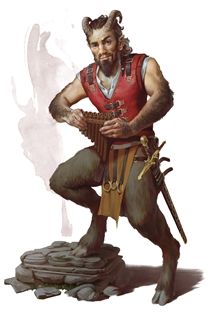 Satyr - Monsters - D&D Beyond Pan Mythology, Dnd Races, The Elder Scrolls, Manama, Fantasy Rpg, Dnd Characters, Character Portraits, Fantasy Creatures, Mythical Creatures