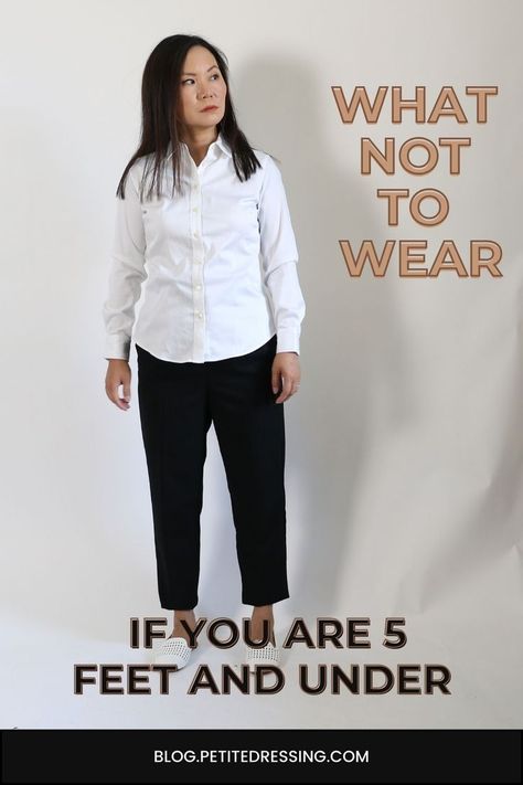 Avoid tops or dresses with high necklines, as they can visually shorten your neck and torso. Instead, opt for V-necks or scoop necks to create the illusion of a longer neck and torso. Longer Neck, What Not To Wear, Petite Woman, Scoop Neck Top, Petite Women, High Neckline, Scoop Neck, V Neck, How To Wear