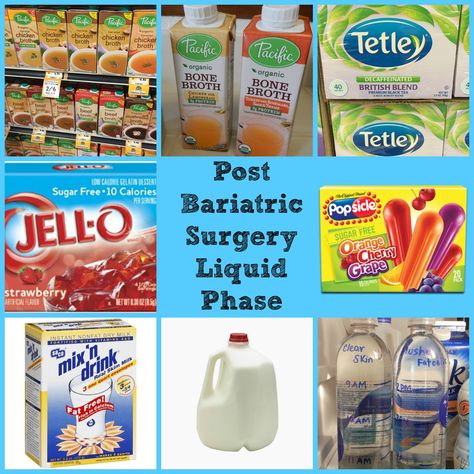 Bariatric Surgery Weight Loss Surgery - Liquid Phase Diet Best Liquid Diet, Bariatric Recipes Sleeve Liquid Diet, Full Liquid Diet, Liquid Diet Recipes, Bariatric Recipes Sleeve, Gastric Bypass Diet, Clear Liquid Diet, Gastric Bypass Recipes, Bariatric Sleeve