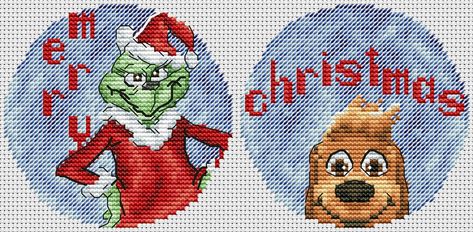 The Grinch Free Cross Stitch Pattern – Cross-Stitch Grinch Cross Stitch Pattern, Grinch Cross Stitch, Christmas Cross Stitch Patterns Free, Free Cross Stitch Designs, Holiday Cross Stitch Patterns, Free Cross Stitch Pattern, Santa Cross Stitch, Rainy Day Crafts, Holiday Cross Stitch