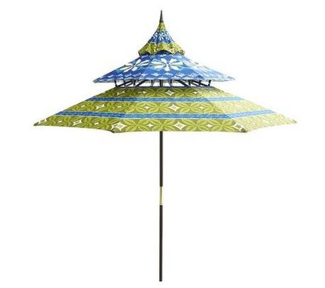 Pagoda Patio, Pagoda Umbrella, Patio Umbrella Lights, Best Patio Umbrella, Living Pool, Colorful Patio, Offset Patio Umbrella, Umbrella Lights, Backyard Pergola