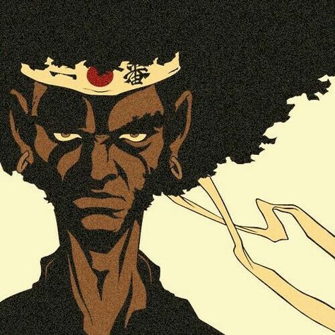 Widget Smith, Afro Samurai, Samurai Anime, Samuel L Jackson, Black Comics, Creation Art, Drawing Examples, Japanese Folklore, Samurai Tattoo