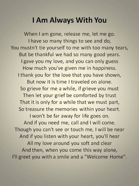 I have been looking for this for years. I found this poem when I was a kid in a news paper and loved it Miss You Mom, After Life, I Miss You, Be Yourself Quotes, The Words, Great Quotes, Miss You, Wise Words, Favorite Quotes